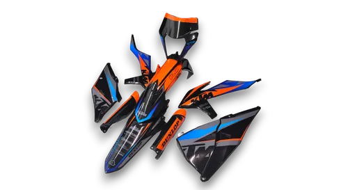 GFP - KTM - EXC EXC-F / XC-W XCF-W - 2020-2023 - Black-K16-R1