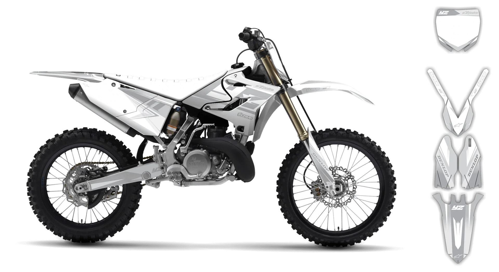 Graphics Kit - Yamaha - YZ 250X - 2016-2022 - SE1012 - R2