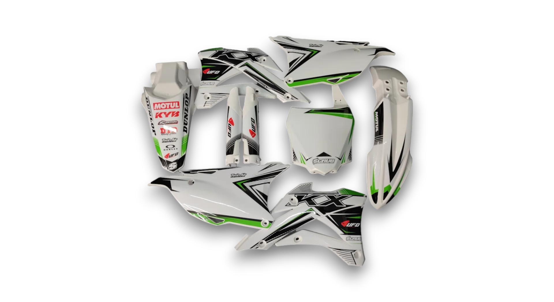 GFP - Kawasaki - KX 85 - 2014-2021 - White-SE1027-R2
