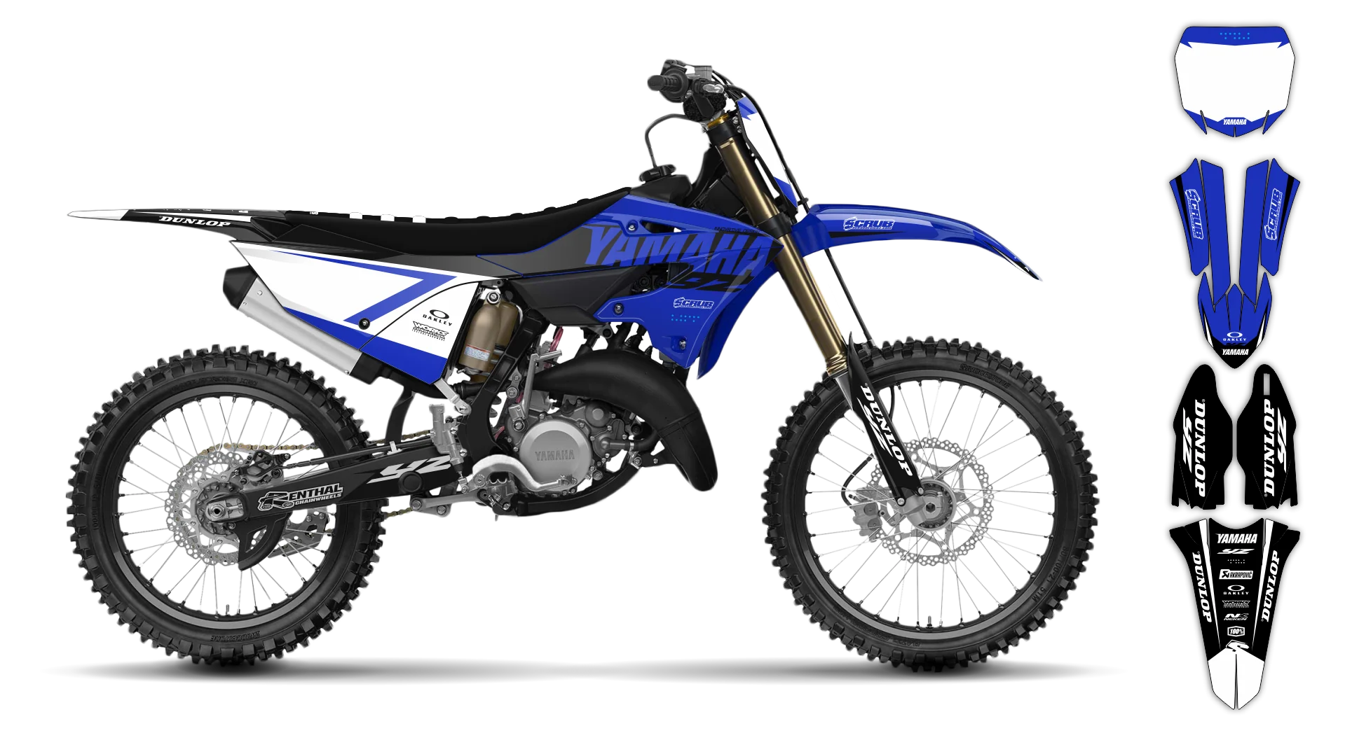 Graphics Kit - Yamaha - YZ 250X - 2023-2024 - Corgis - LE