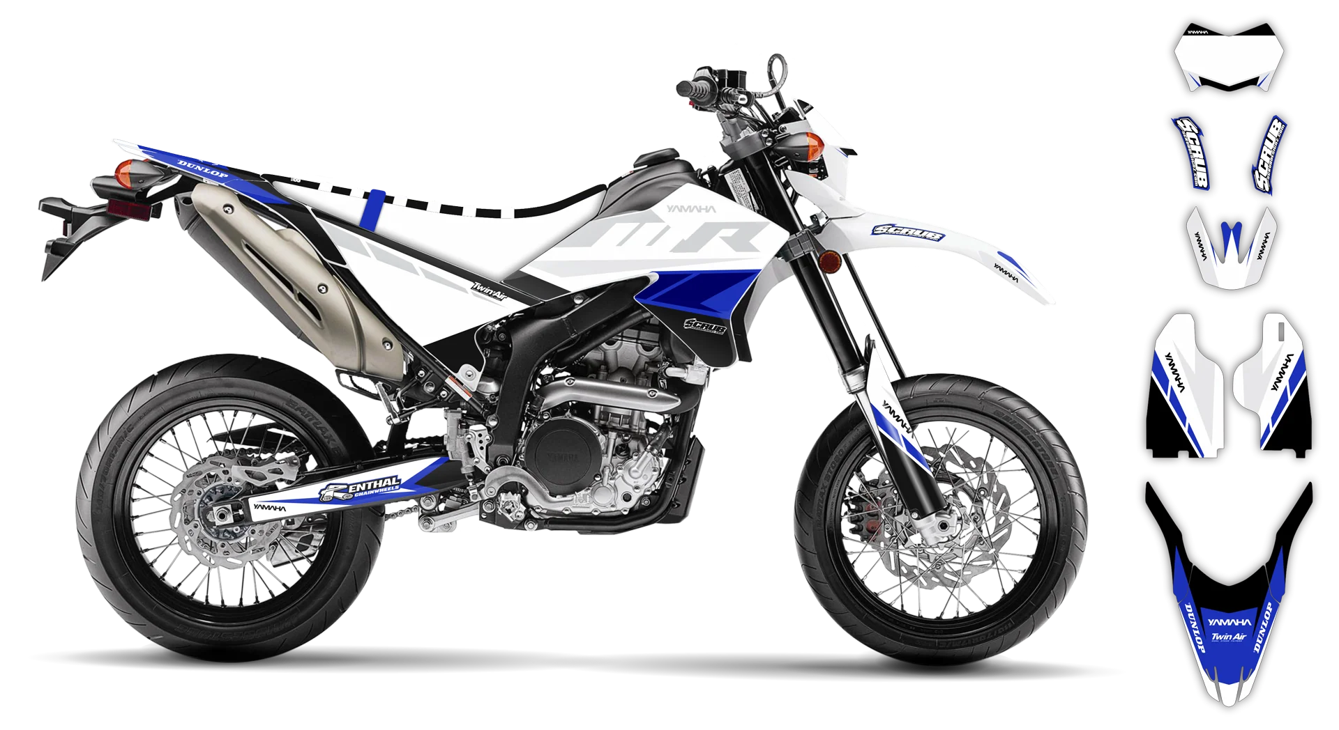 Graphics Kit - Yamaha - WR 250X - 2007-2022 - Sukuba - R3