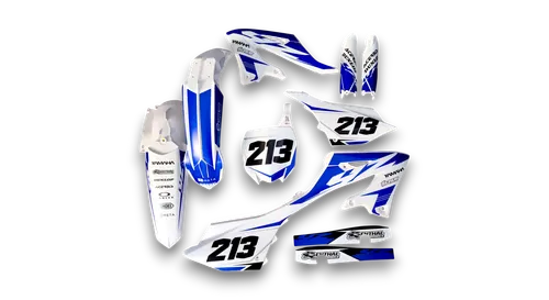 GFP - Yamaha - YZ 125 - 2022-2025 - White-Nyxet-ST