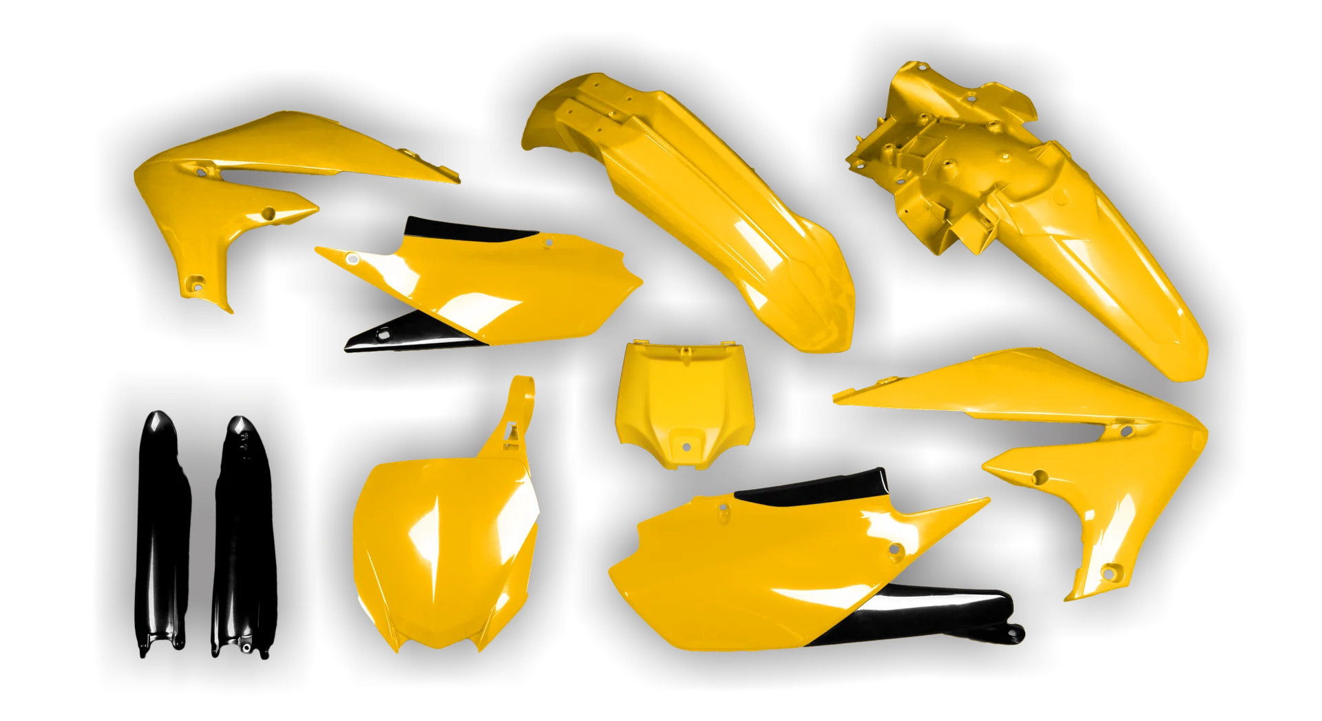 Plastics Kit - Yamaha - YZ250F - 2019-2023 - Full Kit - Yellow