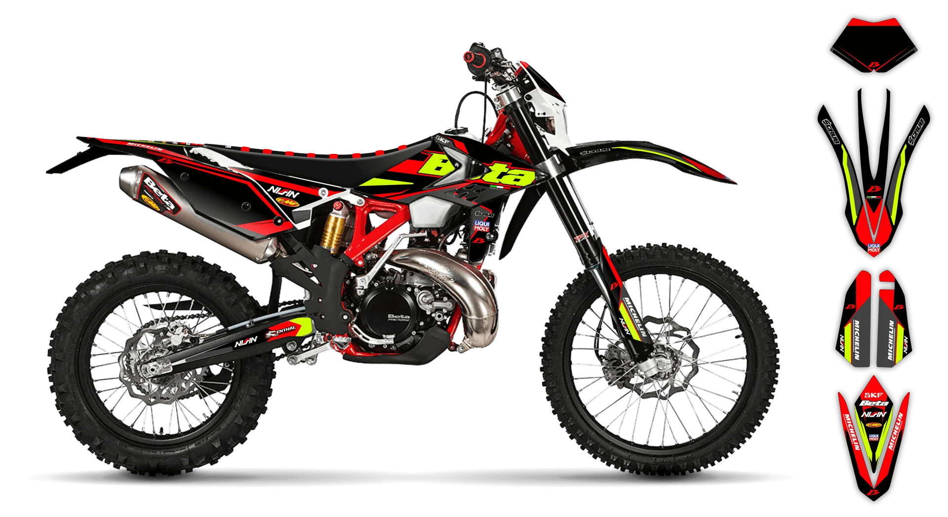 Graphics Kit - Beta - X-Trainer - 2015-2017 - Fluo Dusk - LE