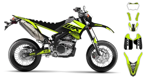 Graphics Kit - Yamaha - WR 250X - 2007-2022 - Fluo Discovery - ST