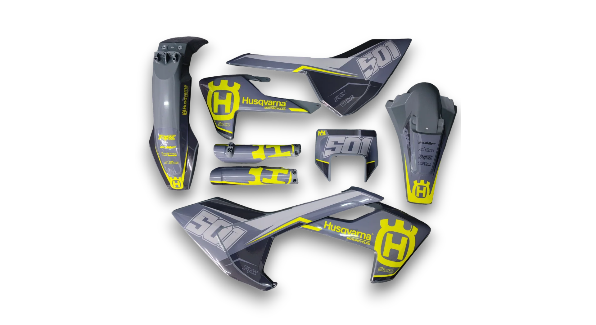 GFP - Husqvarna 14-> TE-FE Series - 2017-2019 - Grey-SE1089-R3
