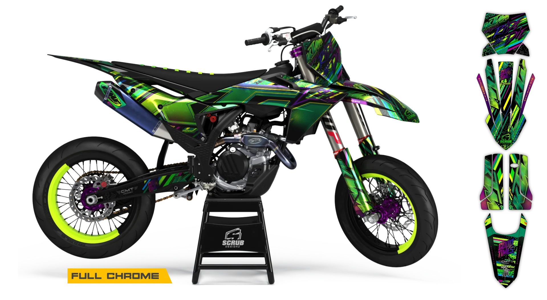 Graphics Kit - KTM - SX SX-F / XC XC-F - 2025 - Robtylen - LE