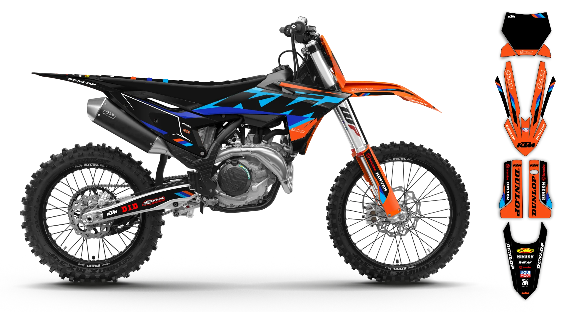 Graphics Kit - KTM - SMR Series - 2025 - K-SE1072 - ST