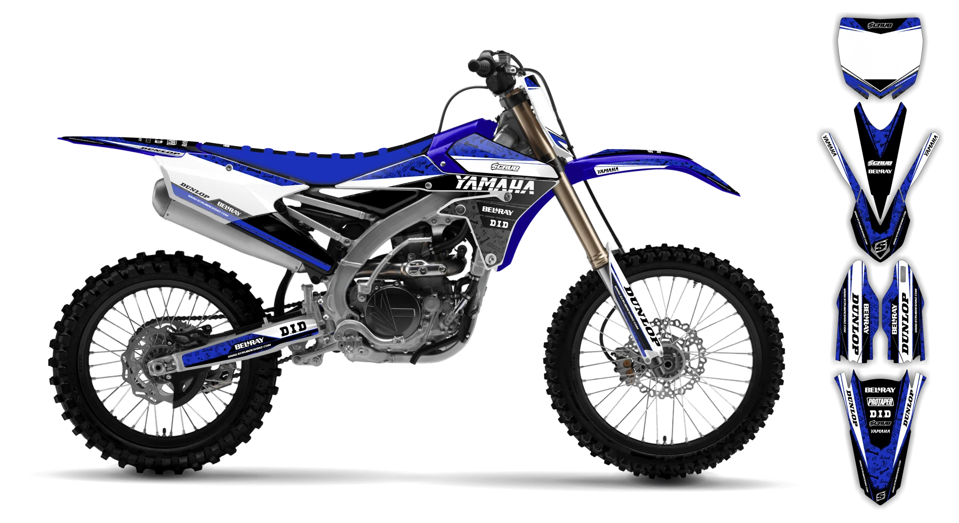 Graphics Kit - Yamaha - YZ250F - 2010-2013 - Viper - LE