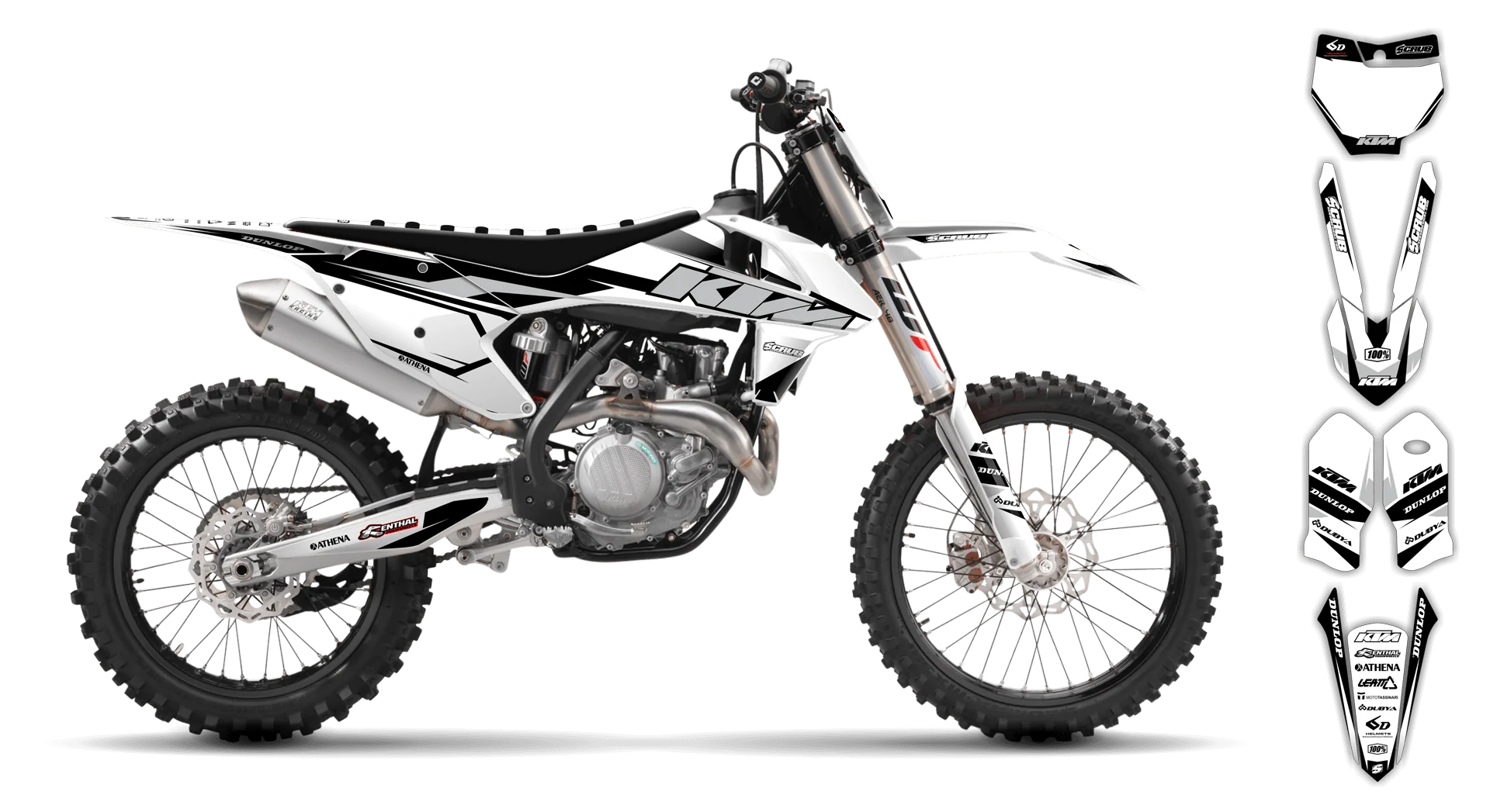 Graphics Kit - KTM - SX 50 - 2016-2023 - K1 - R3