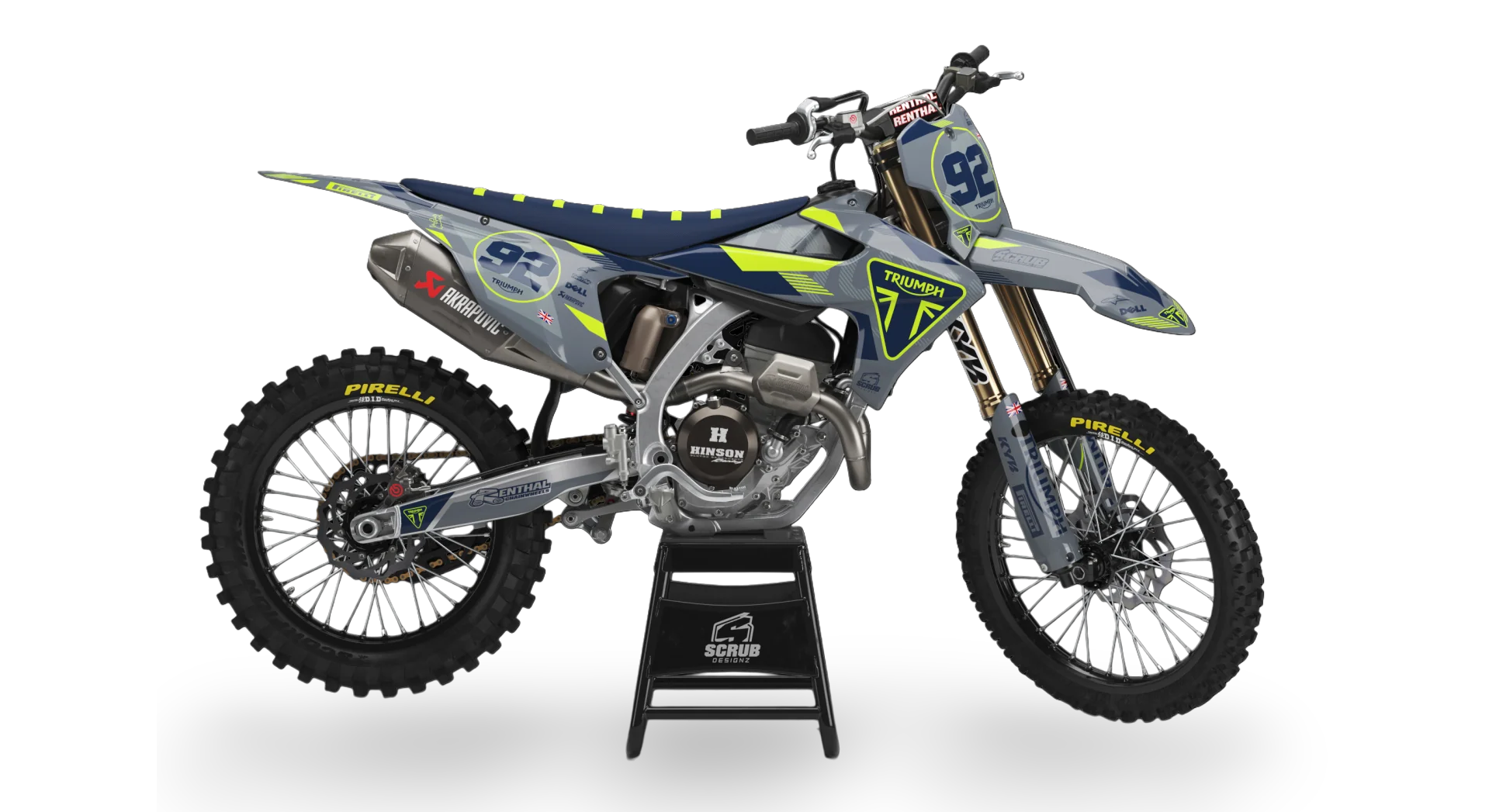 Graphics Kit - Triumph - TF 450-X - 2024-2025 - Apex - R2