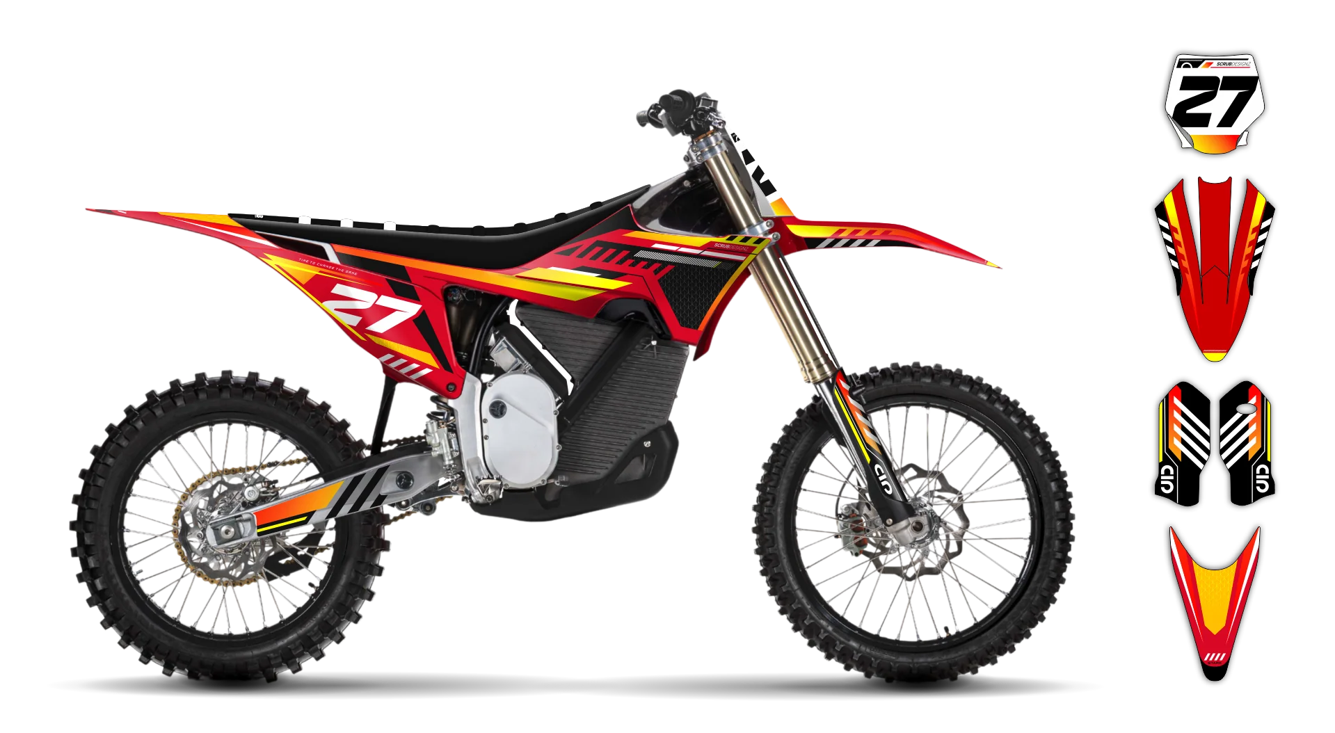 Graphics Kit - Stark - Varg EX - 2023-2025 - SE1130 - R1