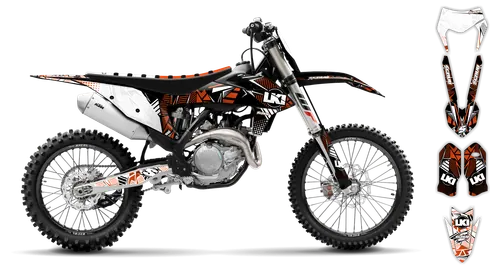 Graphics Kit - KTM - EXC EXC-F / XC-W XCF-W - 2020-2023 - Block Pass - ST
