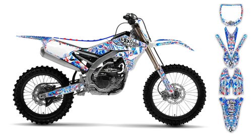 Graphics Kit - Yamaha - YZ450F - 2014-2017 - Volcom - ST