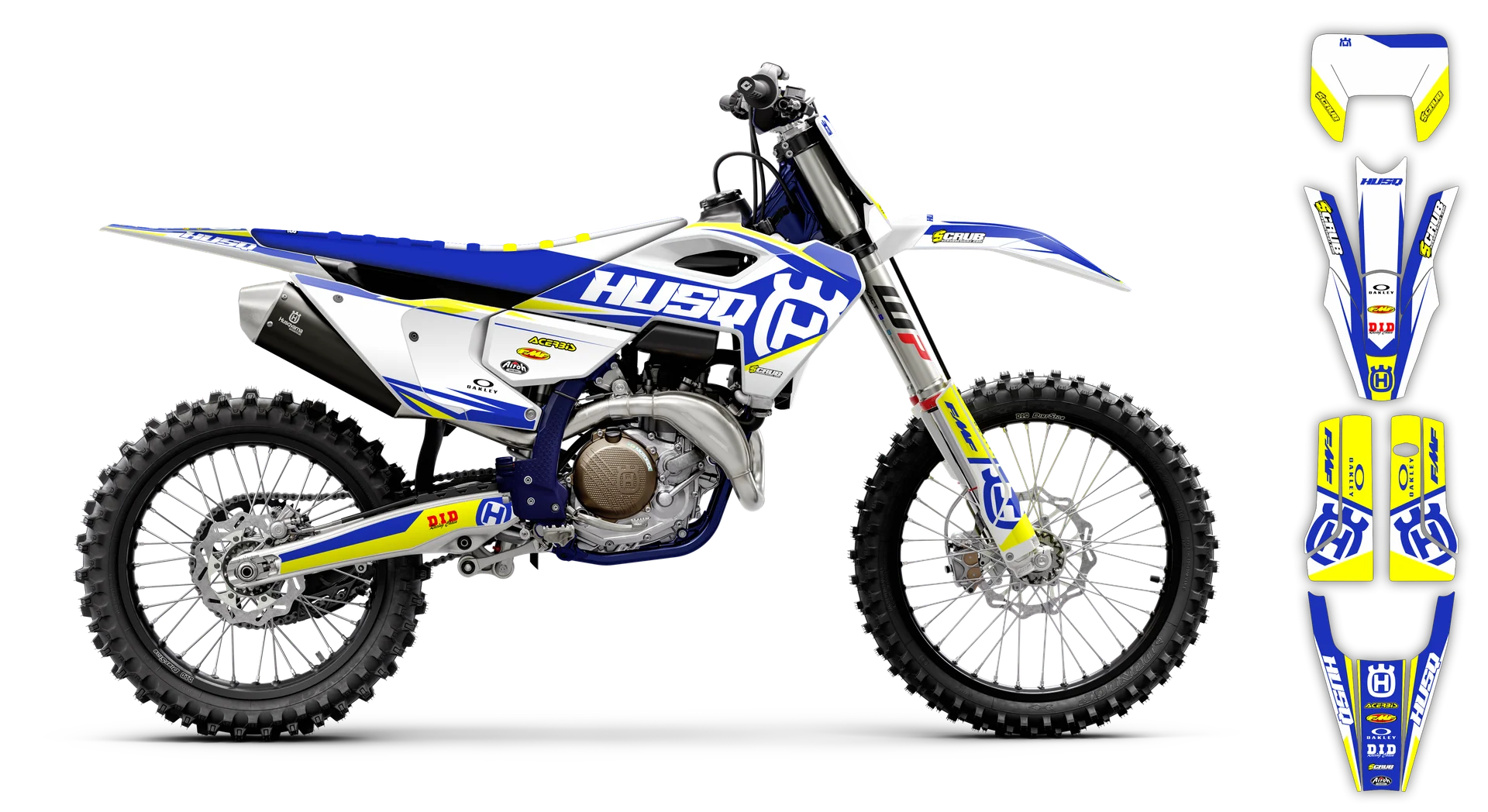 Graphics Kit - Husqvarna 14-> TE-FE Series - 2024 - H-SE1056 - LE