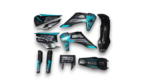 GFP - Husqvarna 14-> TE-FE Series - 2020-2023 - Black-H16-LE