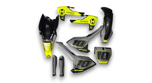 GFP - Husqvarna 14-> TC 65 - 2016-2023 - Black-FL-H15-ST