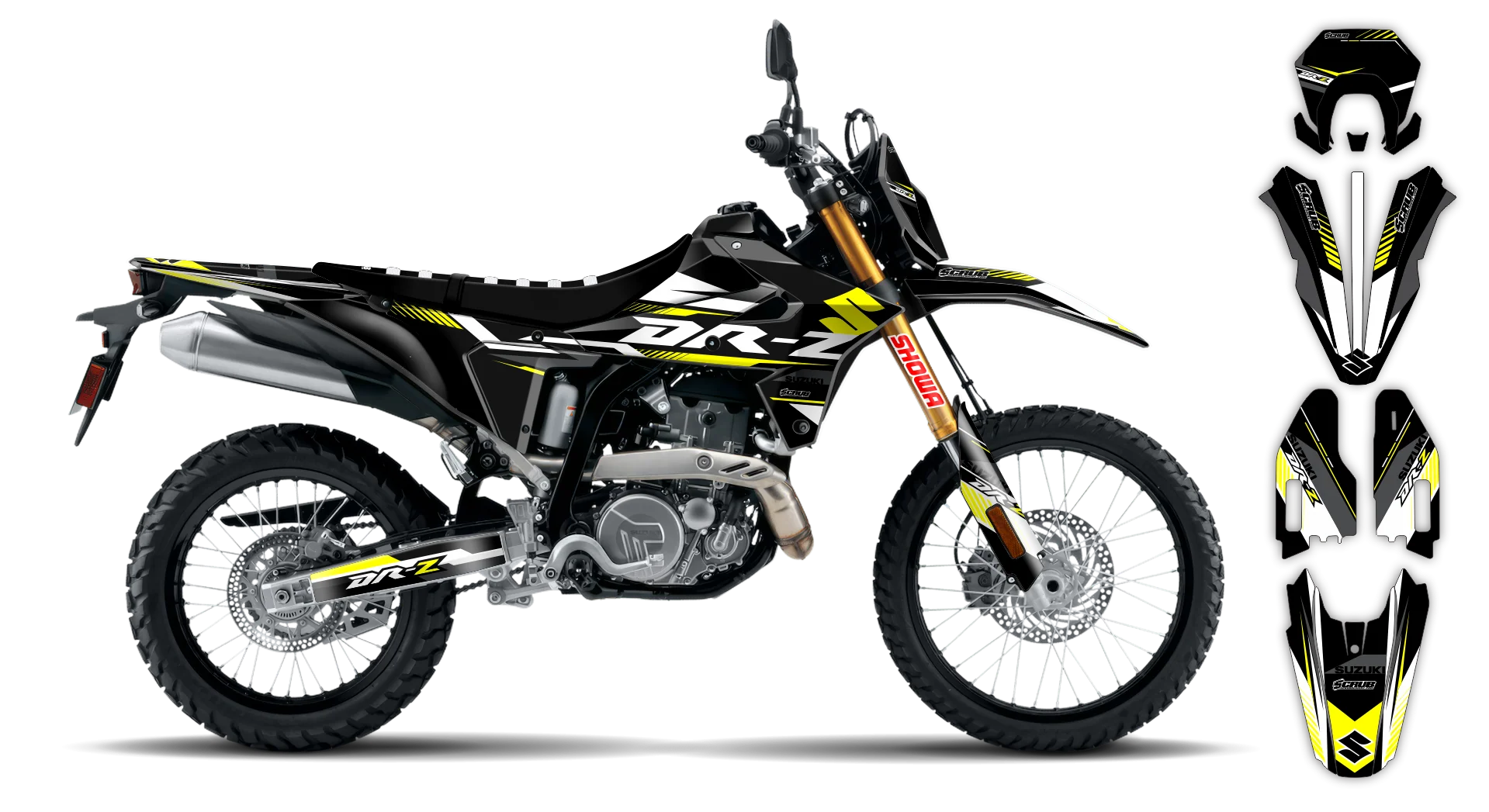 Graphics Kit - Suzuki - DR-Z4S Enduro - 2025-2026 - Drz Edition - LE