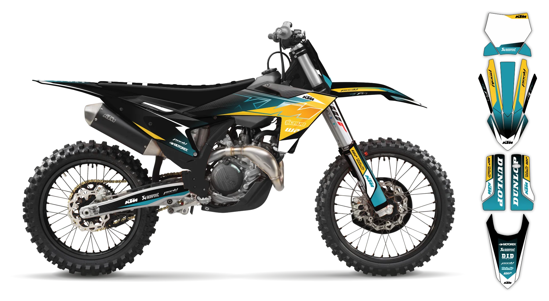 Graphics Kit - KTM - SX SX-F / XC XC-F - 2025 - K20 - R1