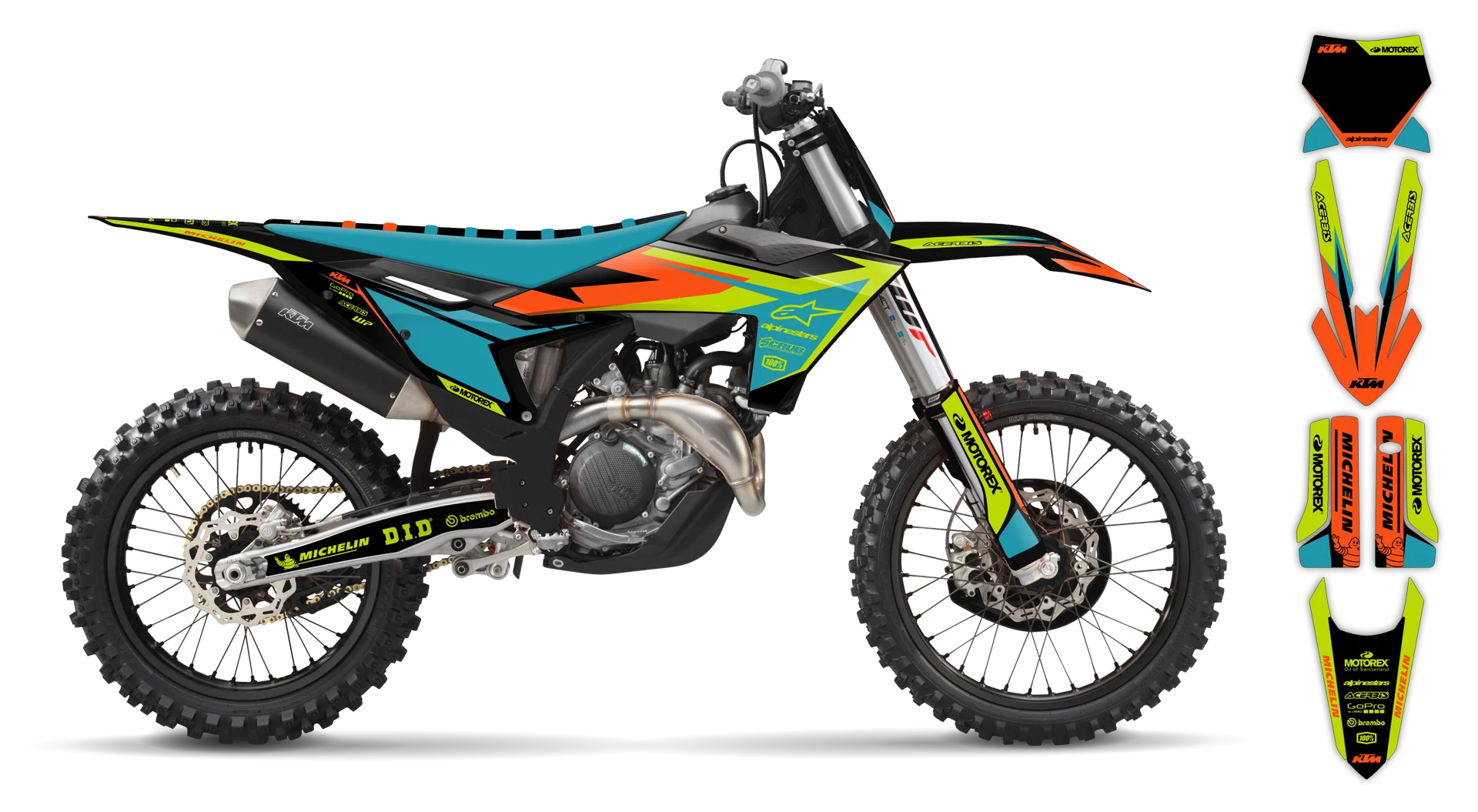 Graphics Kit - KTM - SMR Series - 2023-2024 - K-SE1098 - R2