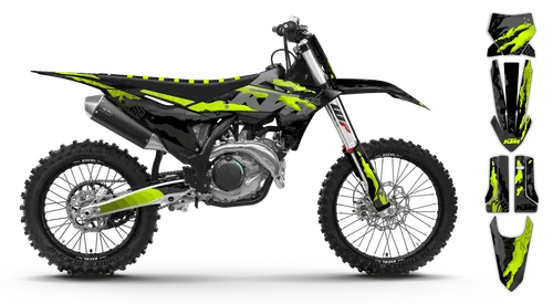Graphics Kit - KTM - SX SX-F / XC XC-F - 2025 - Fluo Kaleido - ST