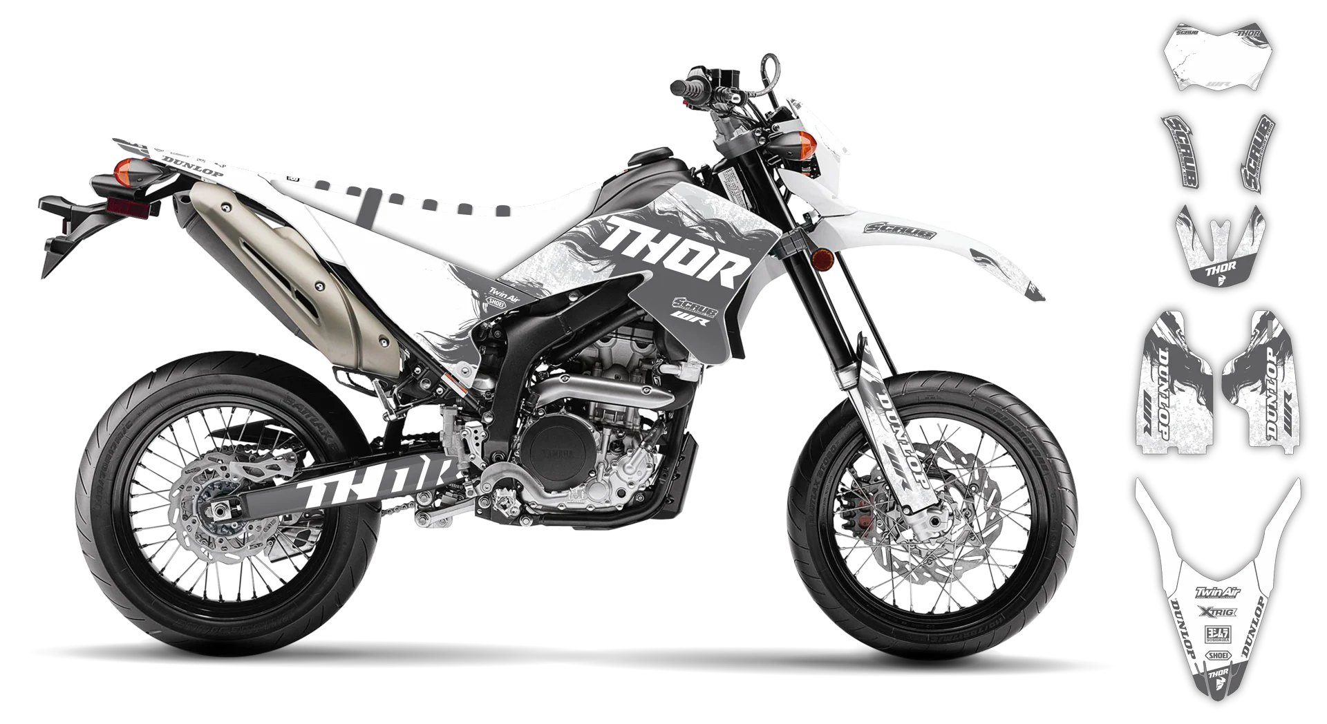 Graphics Kit - Yamaha - WR 250X - 2007-2022 - Sledge - R3