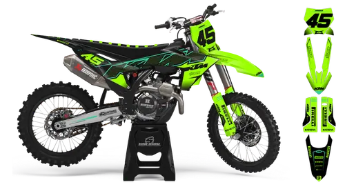 Graphics Kit - KTM - EXC EXC-F / XC-W XCF-W - 2024-2025 - Fluo K21 - ST