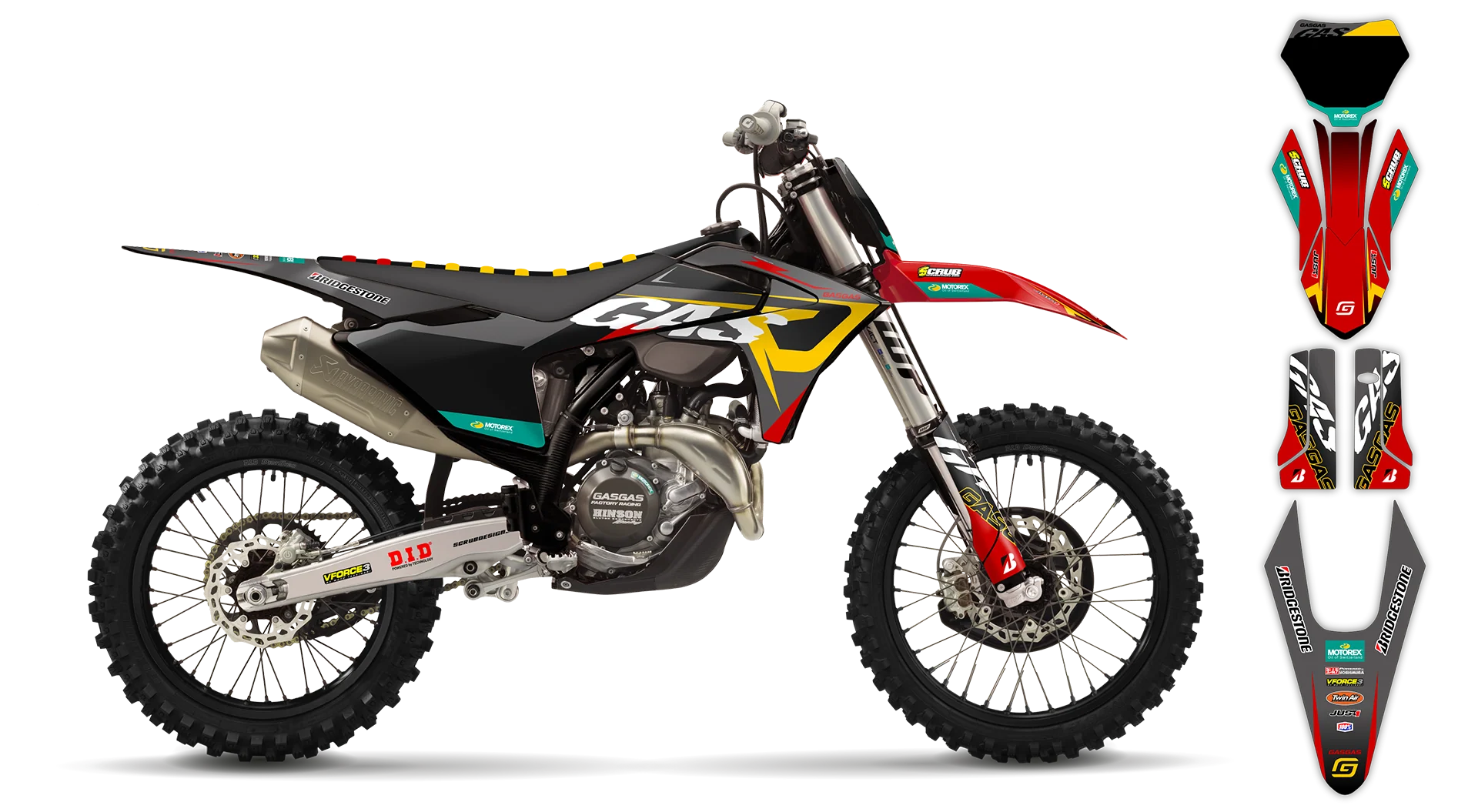 Graphics Kit - Gas Gas - MC 65 - 2024-2025 - G4 - R2