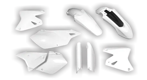Plastics Kit - Suzuki - DRZ 400 SM - 1999-2024 - Full Kit - White