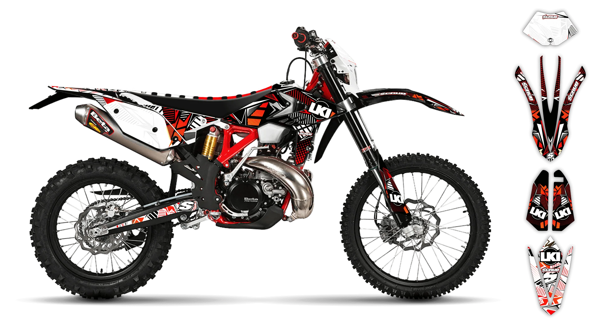 Graphics Kit - Beta - X-Trainer - 2015-2017 - Block Pass - LE