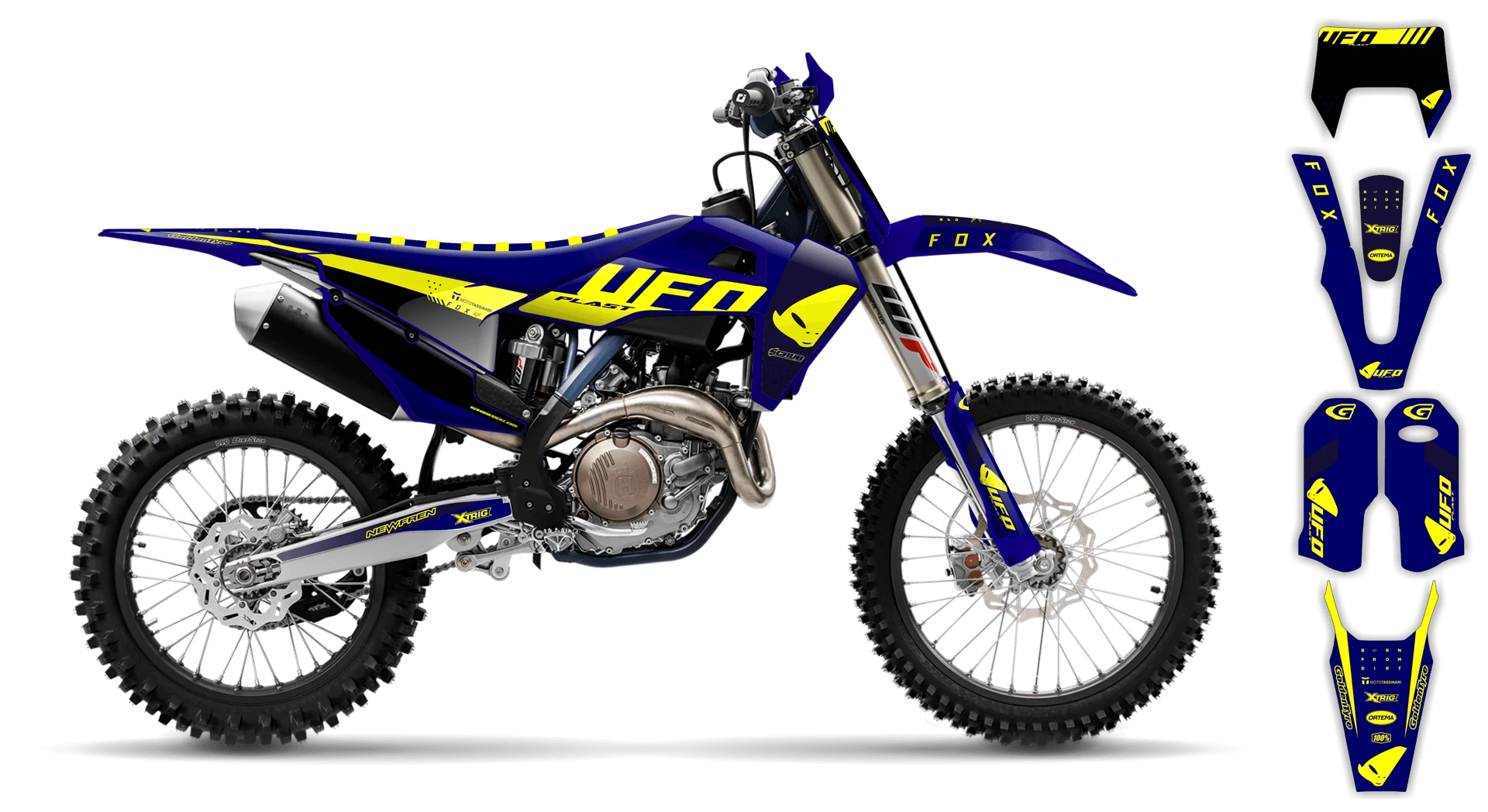 Graphics Kit - Husqvarna 14-> TE-FE Series - 2020-2023 - SE1061 - R3