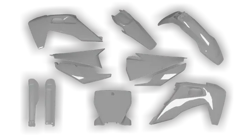 Plastics Kit - Husqvarna 14-> TX Series - TX 300 2020-2022 - Full Kit - Light Grey