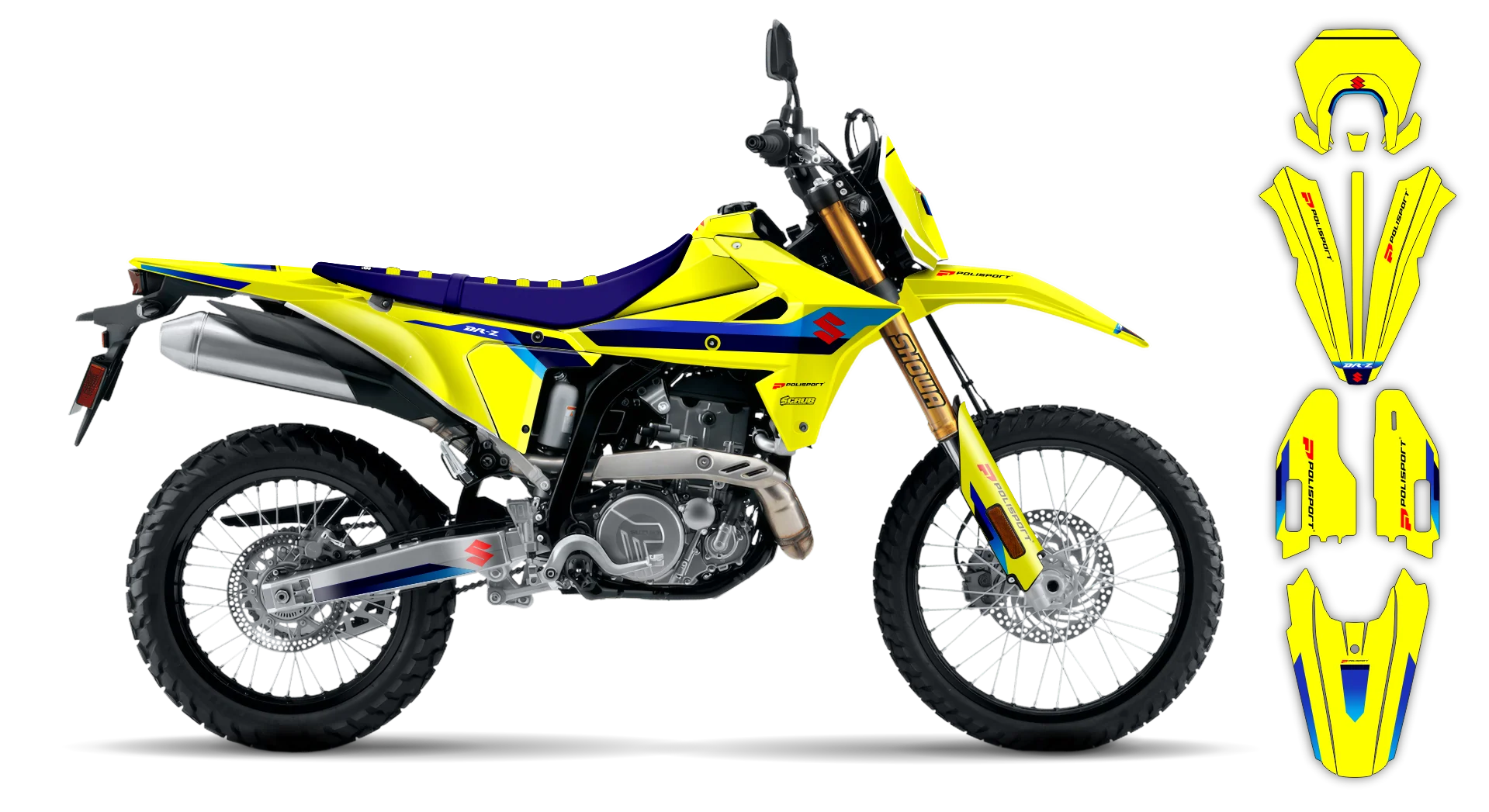 Graphics Kit - Suzuki - DR-Z4S Enduro - 2025-2026 - SE1144 - ST