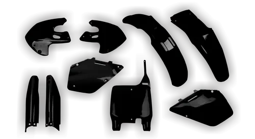 Plastics Kit - Suzuki - RM 250 - 1999-2000 - Full Kit - Black