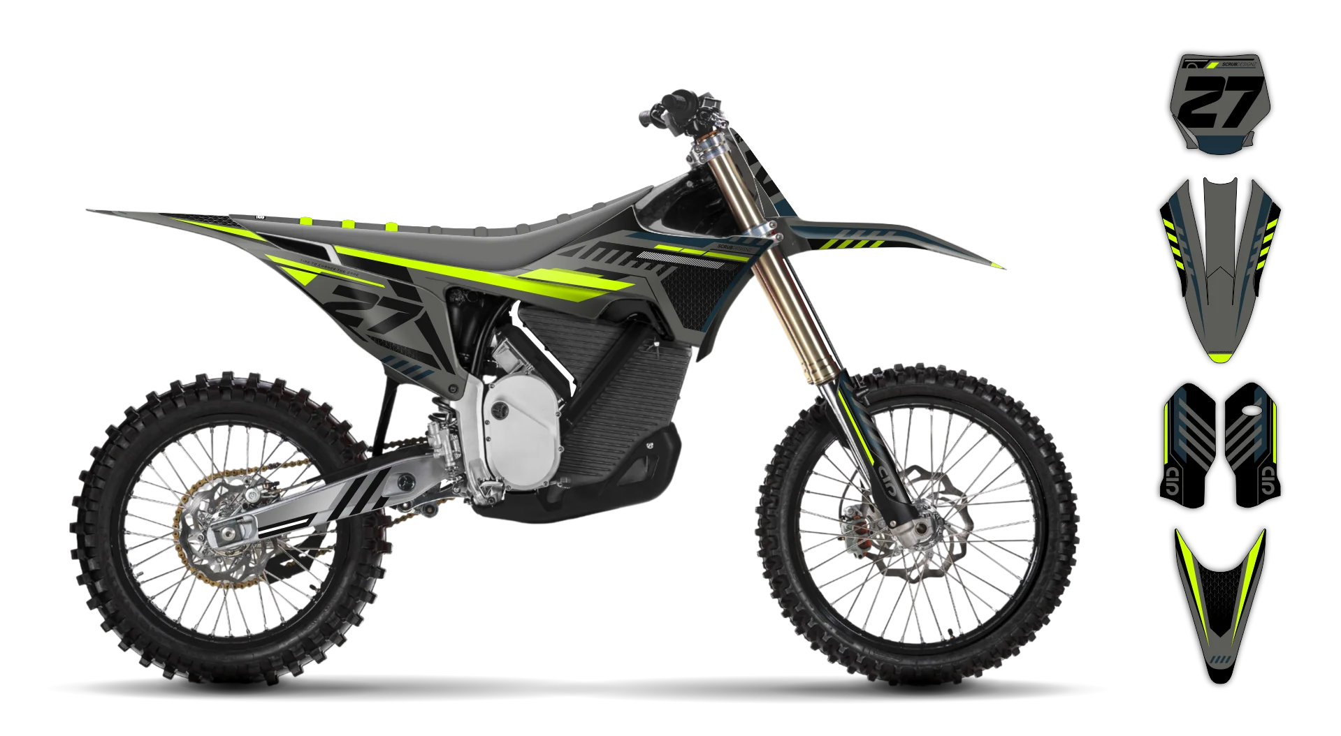 Graphics Kit - Stark - Varg SM - 2025-2026 - Fluo SE1130 - ST