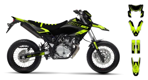 Graphics Kit - Yamaha - WR 125X - 2009-2022 - Fluo 2 - ST