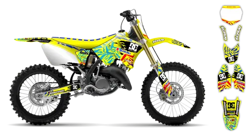 Graphics Kit - Suzuki - RM 250 - 1996-1998 - Kicker - ST