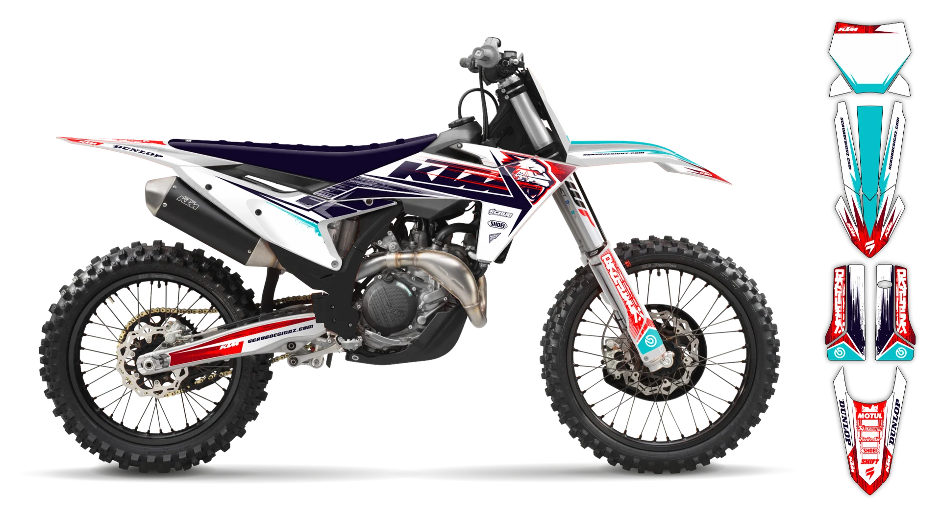 Graphics Kit - KTM - SX 50 - 2024-2025 - Panthera - R2