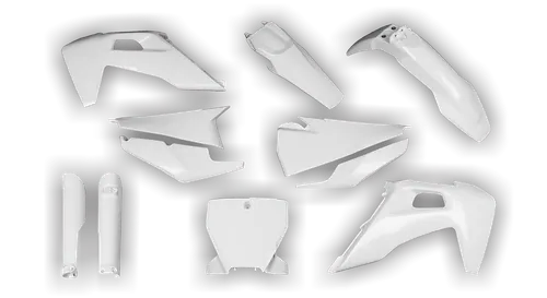 Plastics Kit - Husqvarna 14-> TC-FC-FX Series - 2019-2022 - Full Kit - White