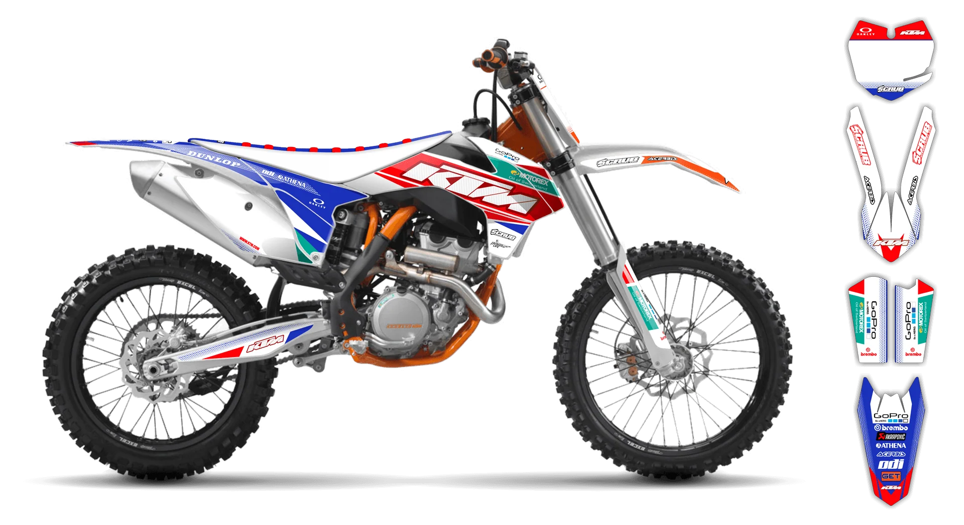 Graphics Kit - KTM - SMR Series - 2013-2014 - K11 - R4