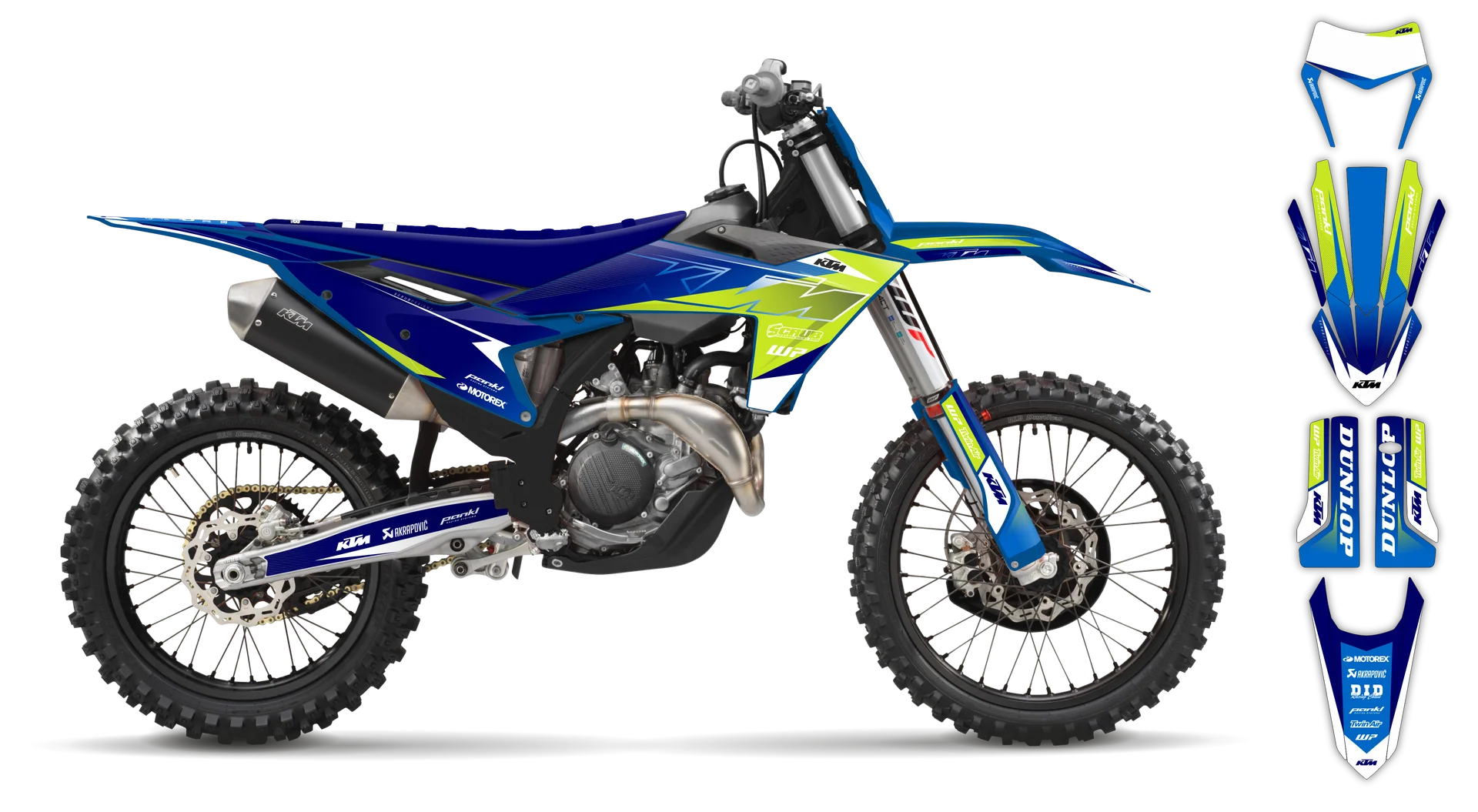 Graphics Kit - KTM - EXC EXC-F / XC-W XCF-W - 2024-2025 - K20 - R2