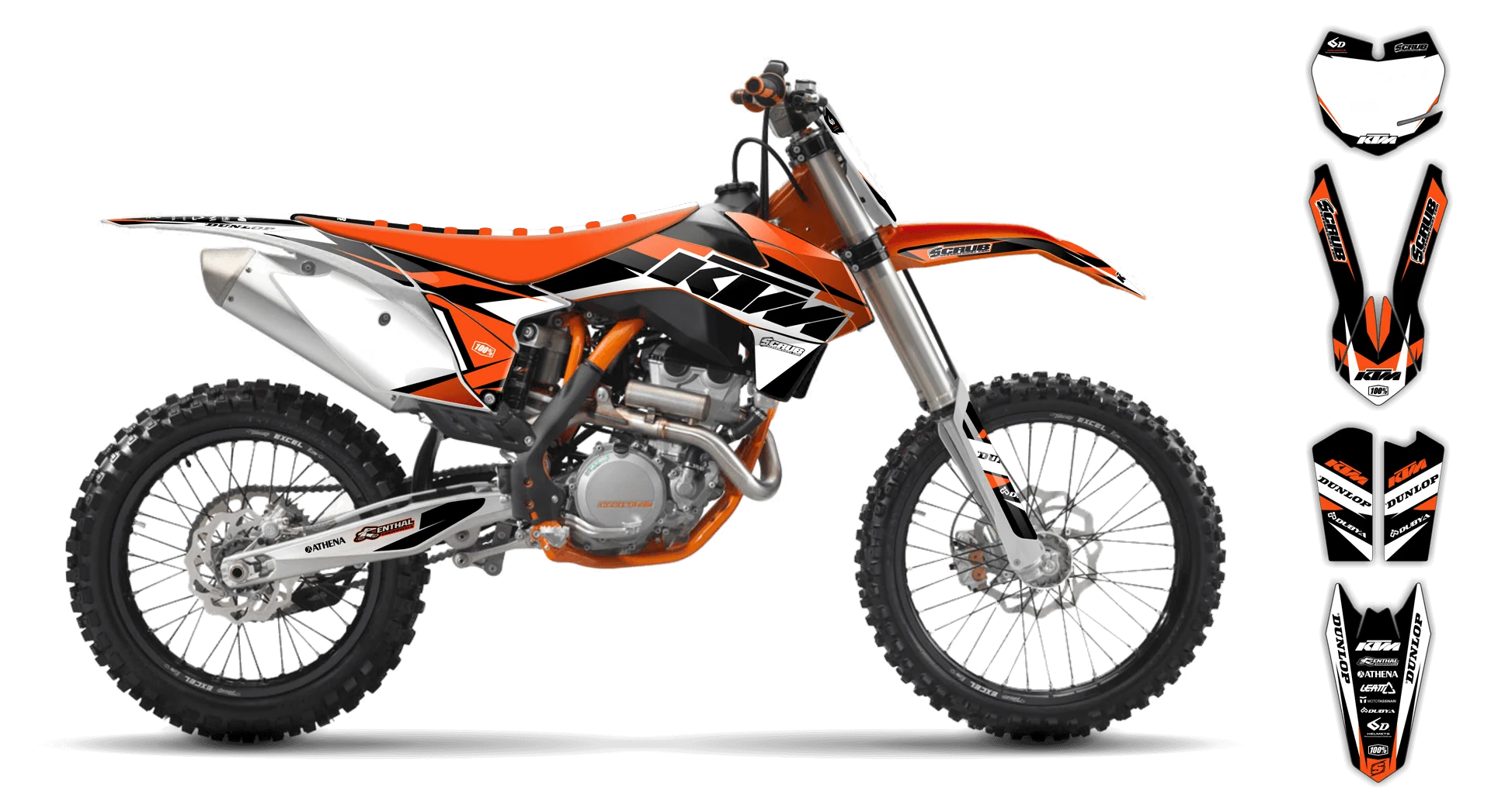 Graphics Kit - KTM - SMR Series - 2005-2007 - K1 - LE