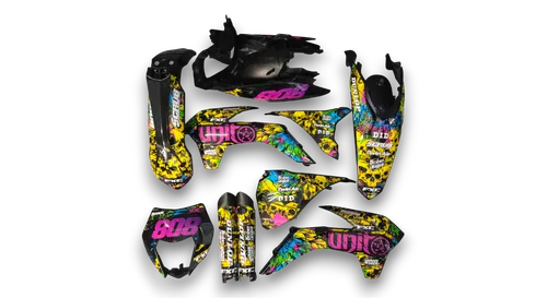 GFP - KTM - EXC EXC-F / XC-W XCF-W - 2014-2015 - Black-Wasabi-ST