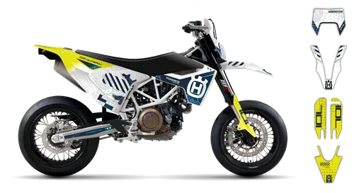 Graphics Kit - Husqvarna 14-> SM 701 - 2016-2024 - Outback - ST