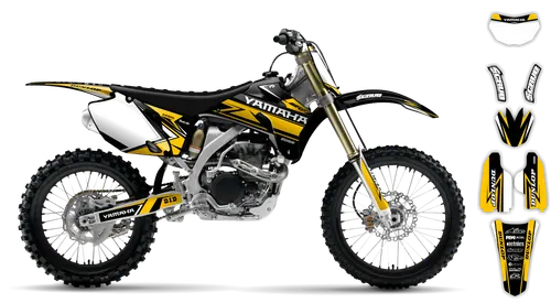 Graphics Kit - Yamaha - WR450F - 2007-2011 - Evolution - ST
