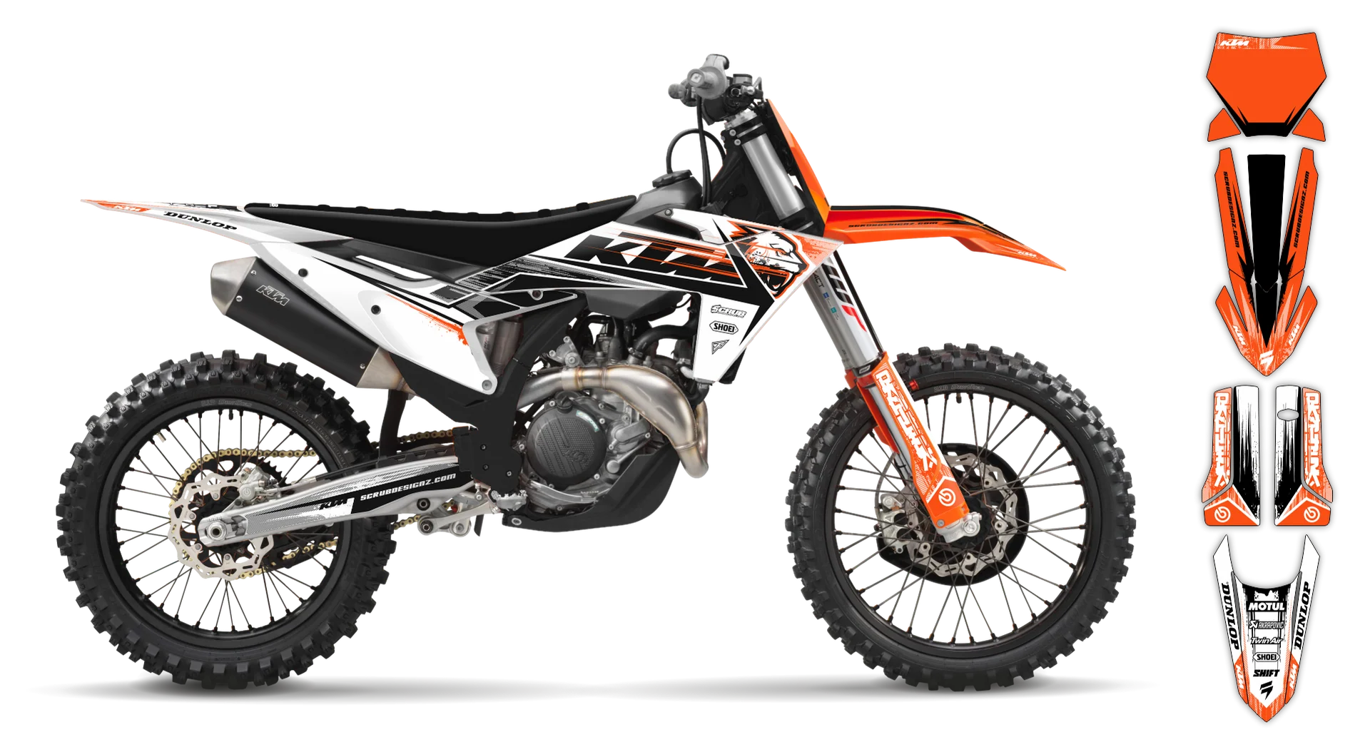 Graphics Kit - KTM - SX SX-F / XC XC-F - 2023-2024 - Panthera - R3