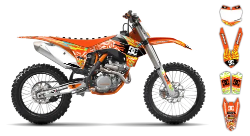 Graphics Kit - KTM - SX SX-F / XC XC-F - 2011-2012 - Kicker - ST