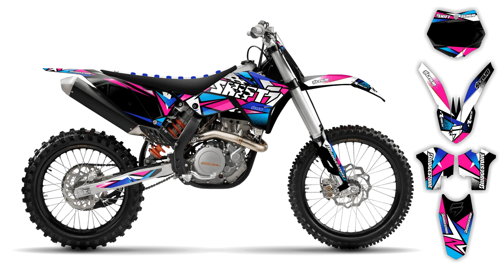 Graphics Kit - KTM - SMR Series - 2008-2011 - X-Rut - R2