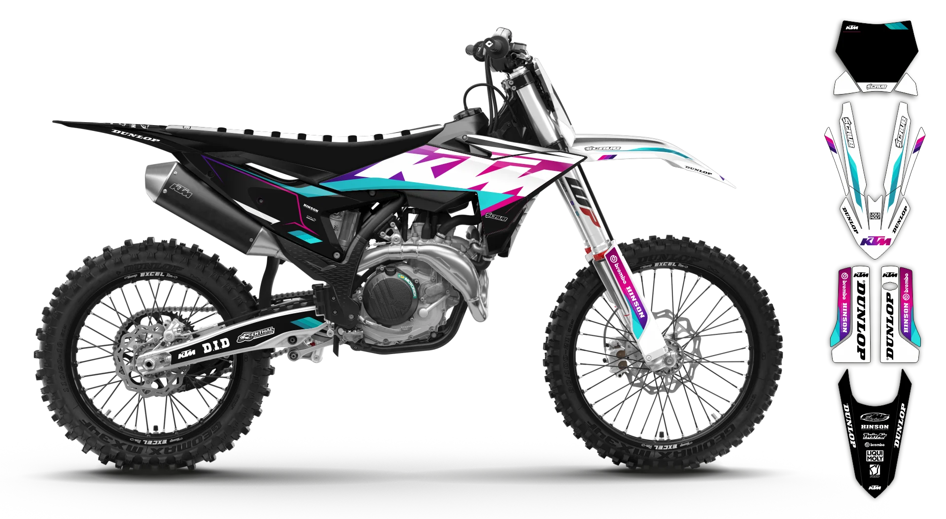 Graphics Kit - KTM - SMR Series - 2025 - K-SE1072 - R4