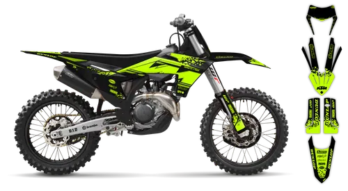 Graphics Kit - KTM - EXC EXC-F / XC-W XCF-W - 2024-2025 - Fluo K6 - ST